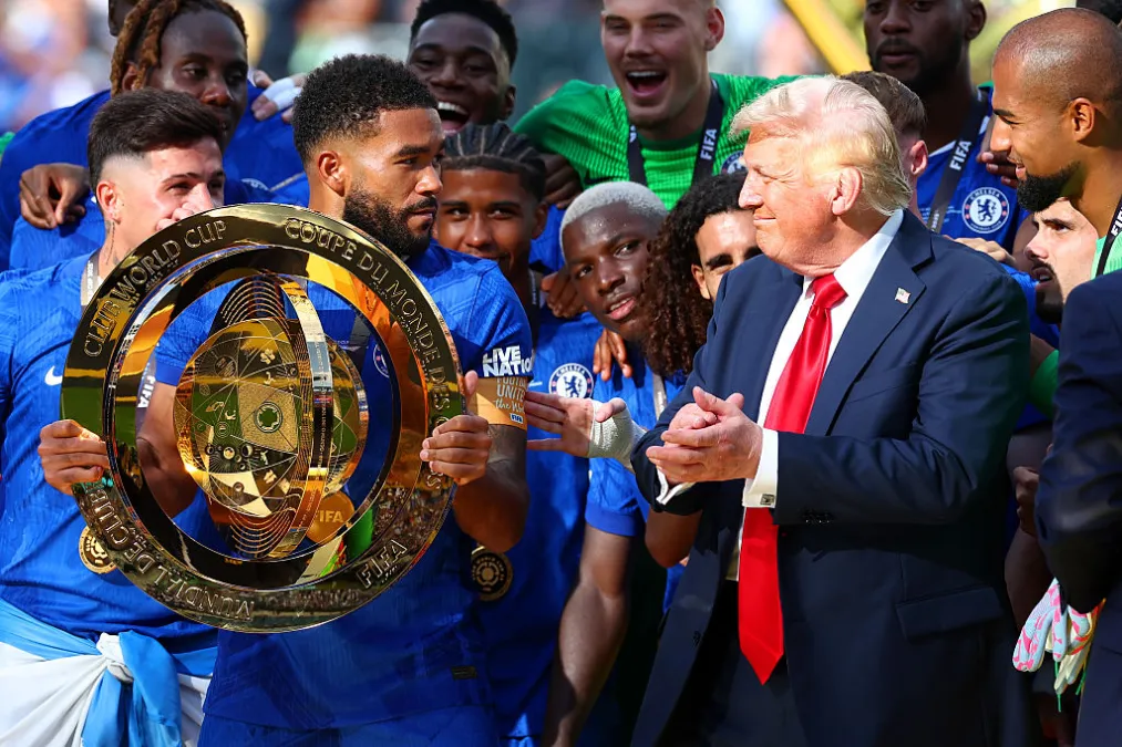 rump Attends FIFA Club World Cup Final