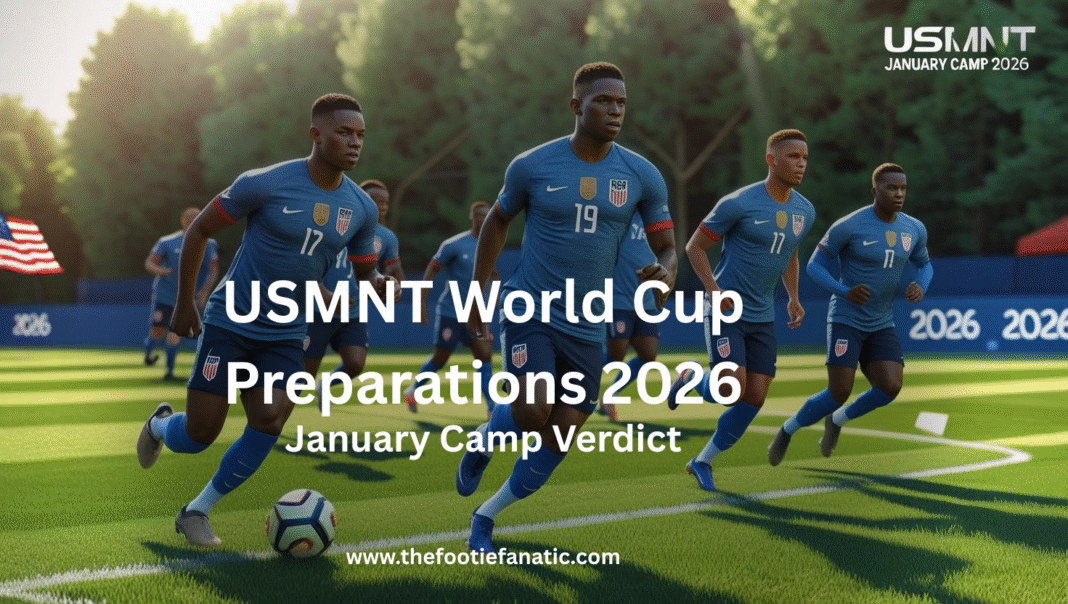 USMNT World Cup Preparations