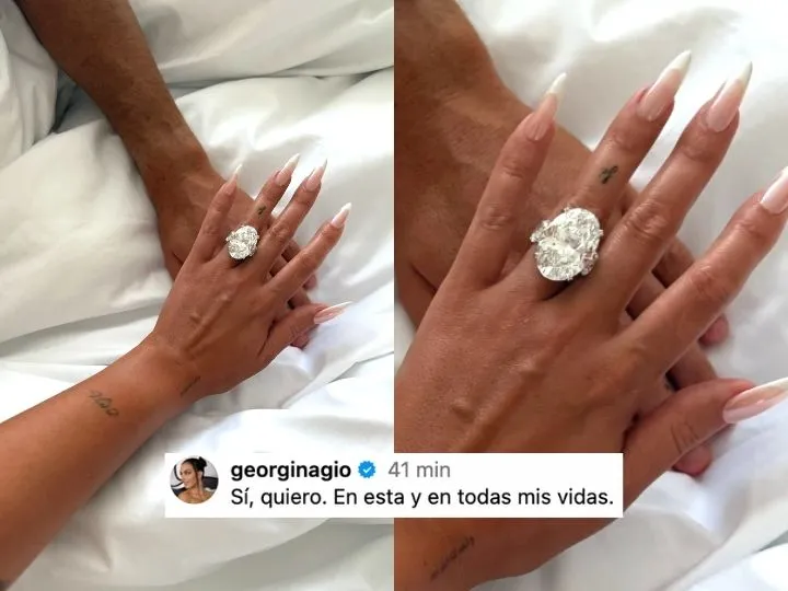 Ronaldo engagement ring