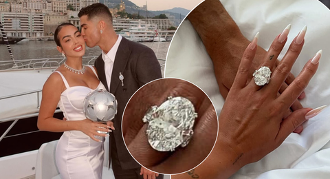 Ronaldo engagement ring