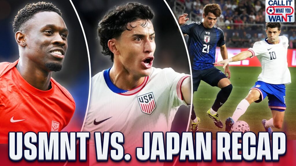 USMNT vs Japan match